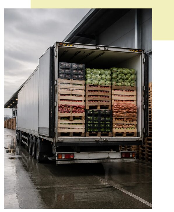 Перевозка плодоовощной продукции в Кулебаки по цене от 5153 р. | Агросервис-Клб